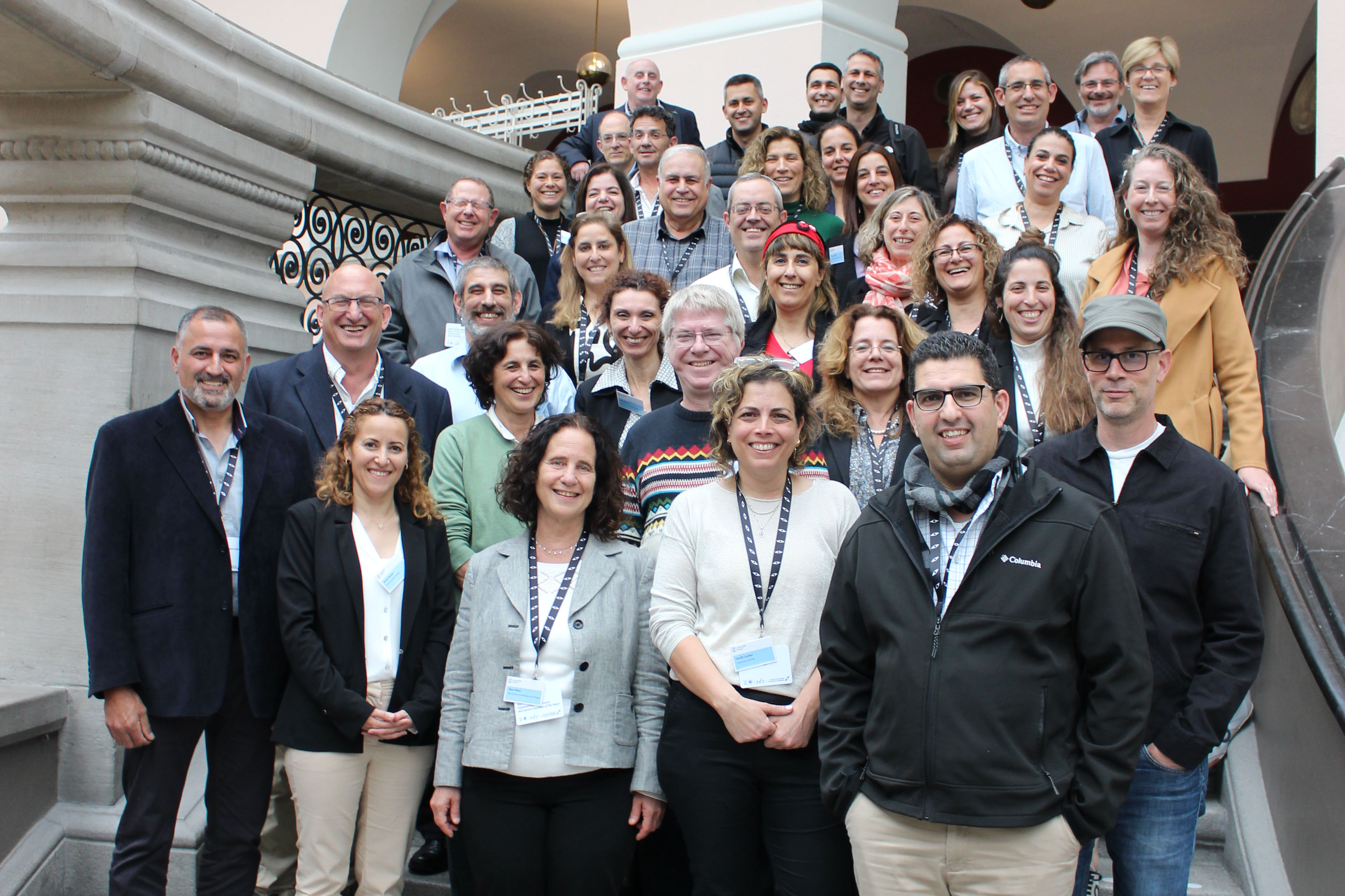 Group picture of the delegation of Israeli academic leaders