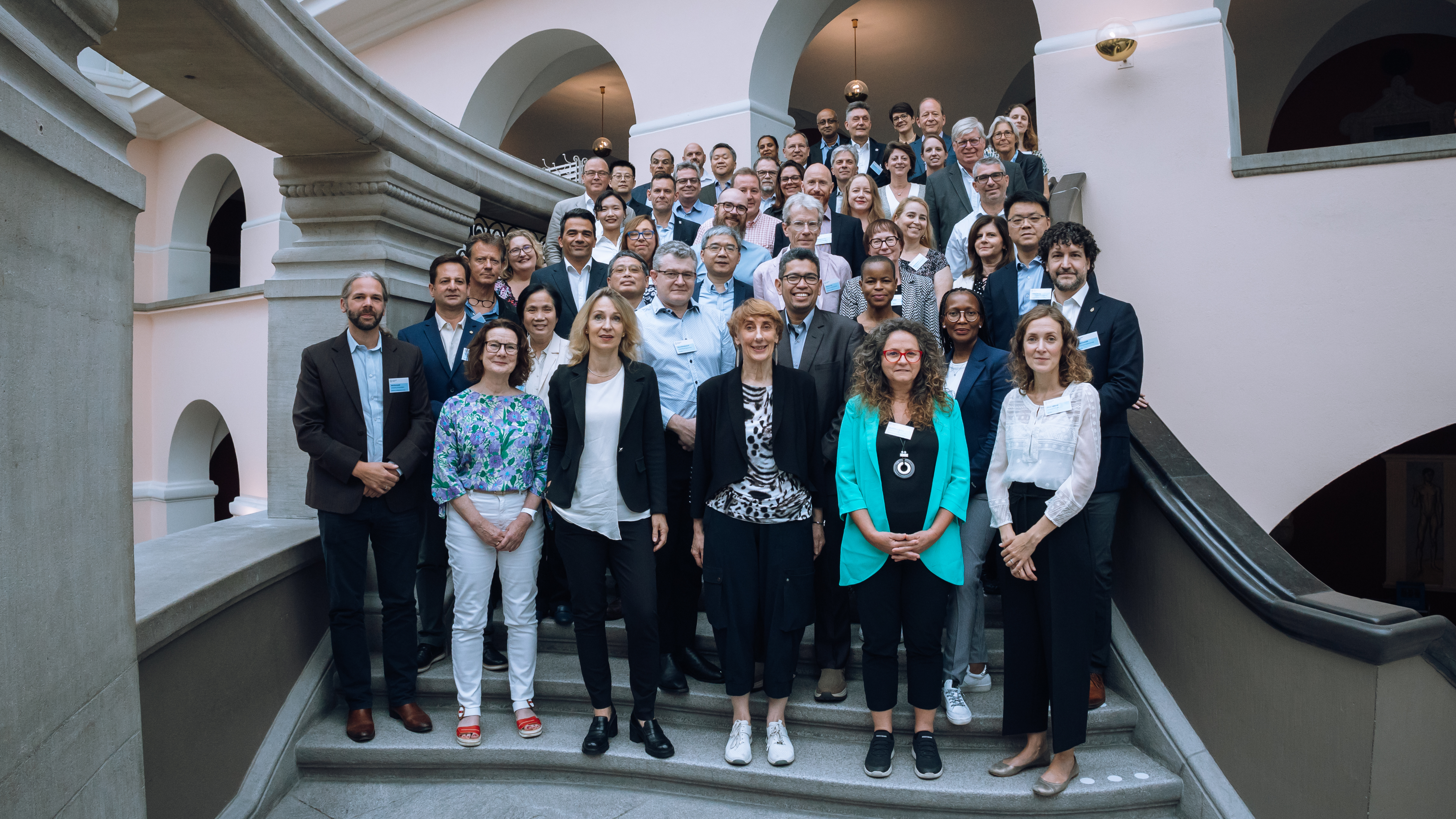 The three groups combined at the University of Zurich: The Research Leaders, the Research Collaboration Group, and the Deans and Directors of Graduate Studies